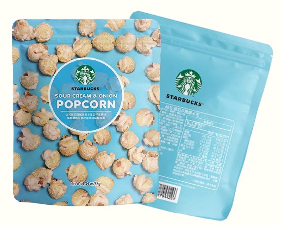 Starbucks Sour Cream Onion Popcorn
