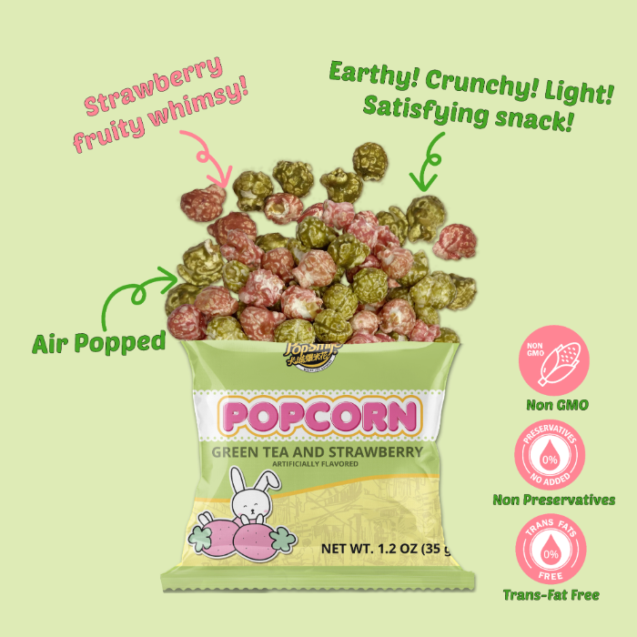 Green Tea & Strawberry Flavour 35g