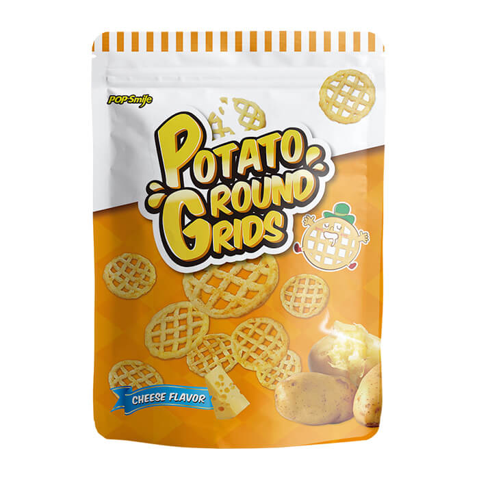 Cheese Flavor Potato Round Grid- 280g